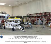 Gulfstream Quiet Spike Being Installed Courtesy of NASA